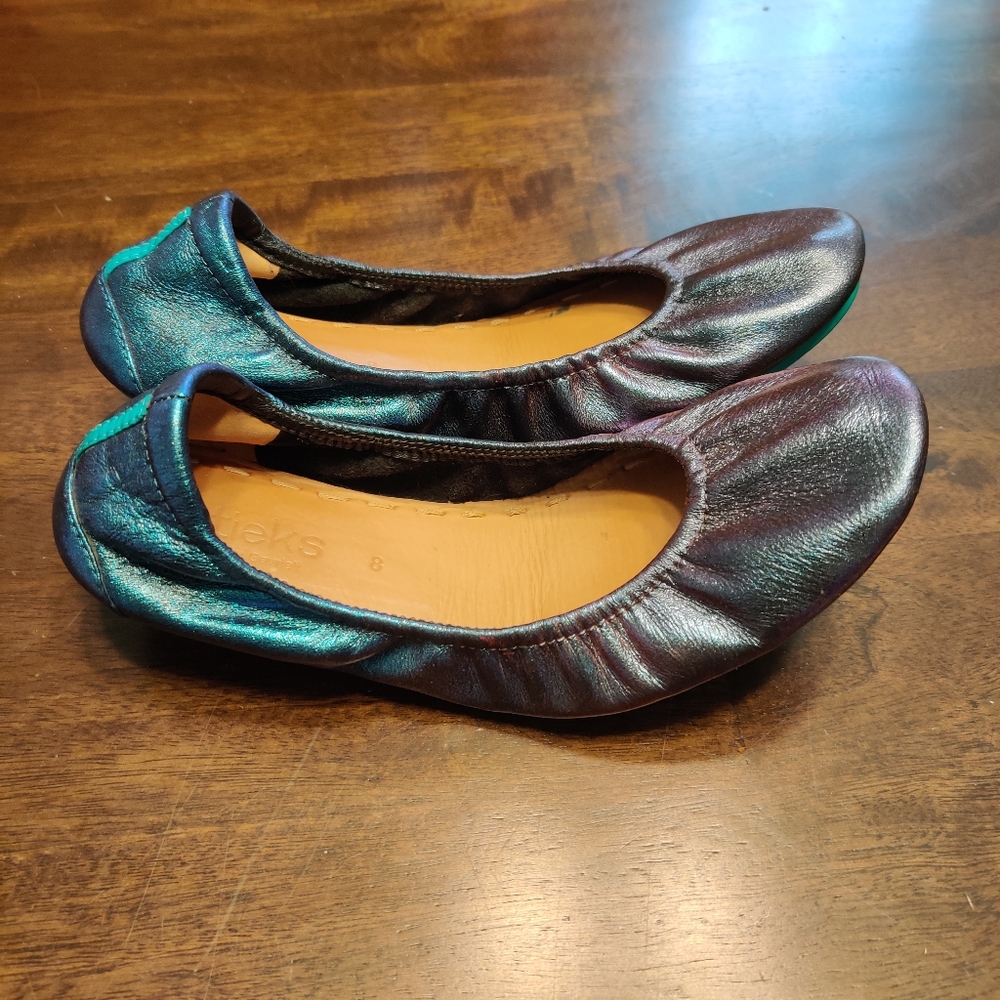 Custom Mermaid colorshift Tieks size 8